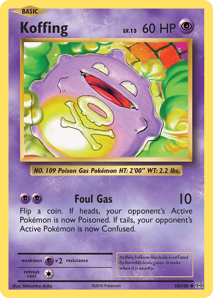 Koffing: Evolutions