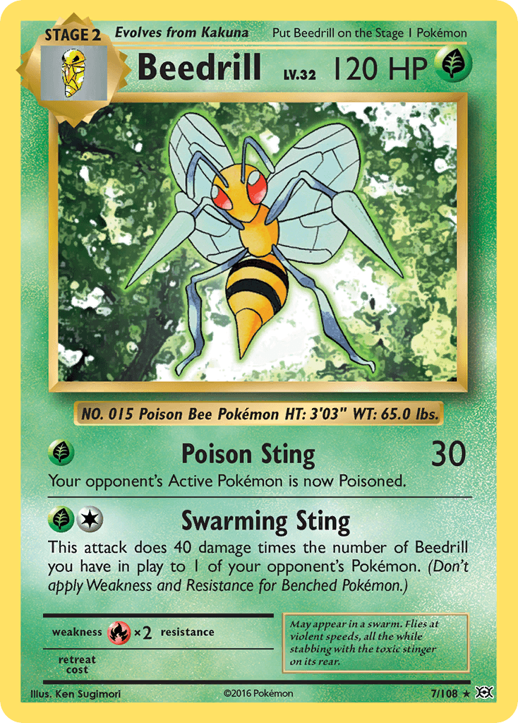 Beedrill: Evolutions