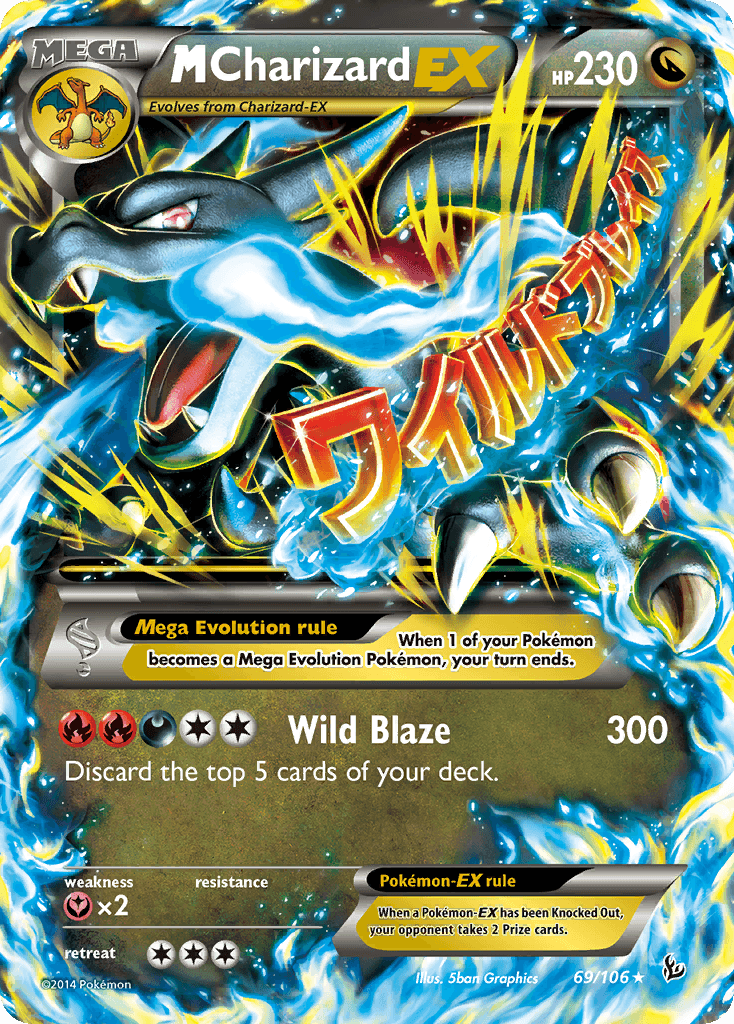 M Charizard-EX: Flashfire