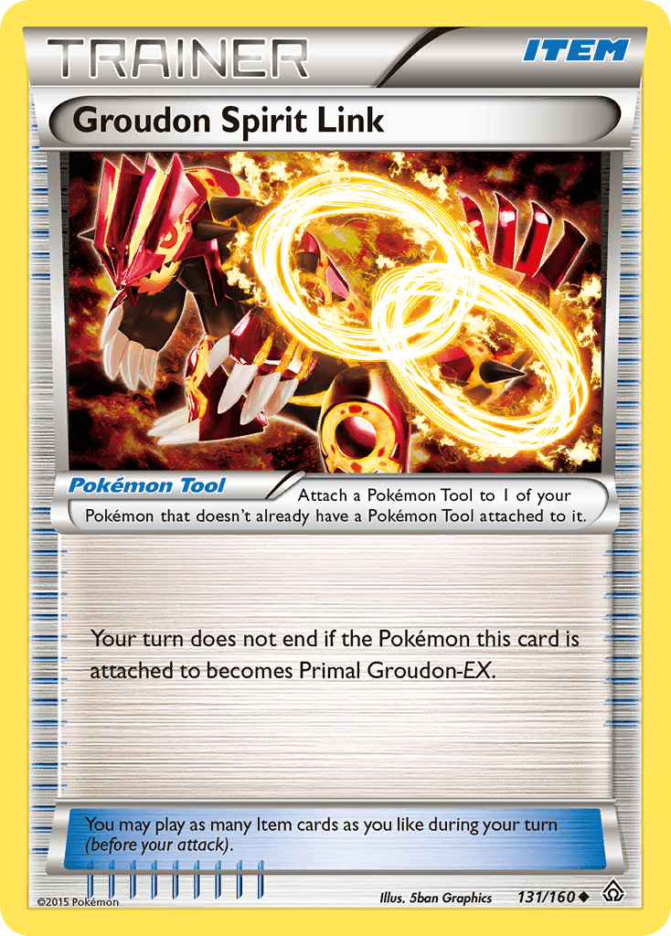 Groudon Spirit Link: Primal Clash