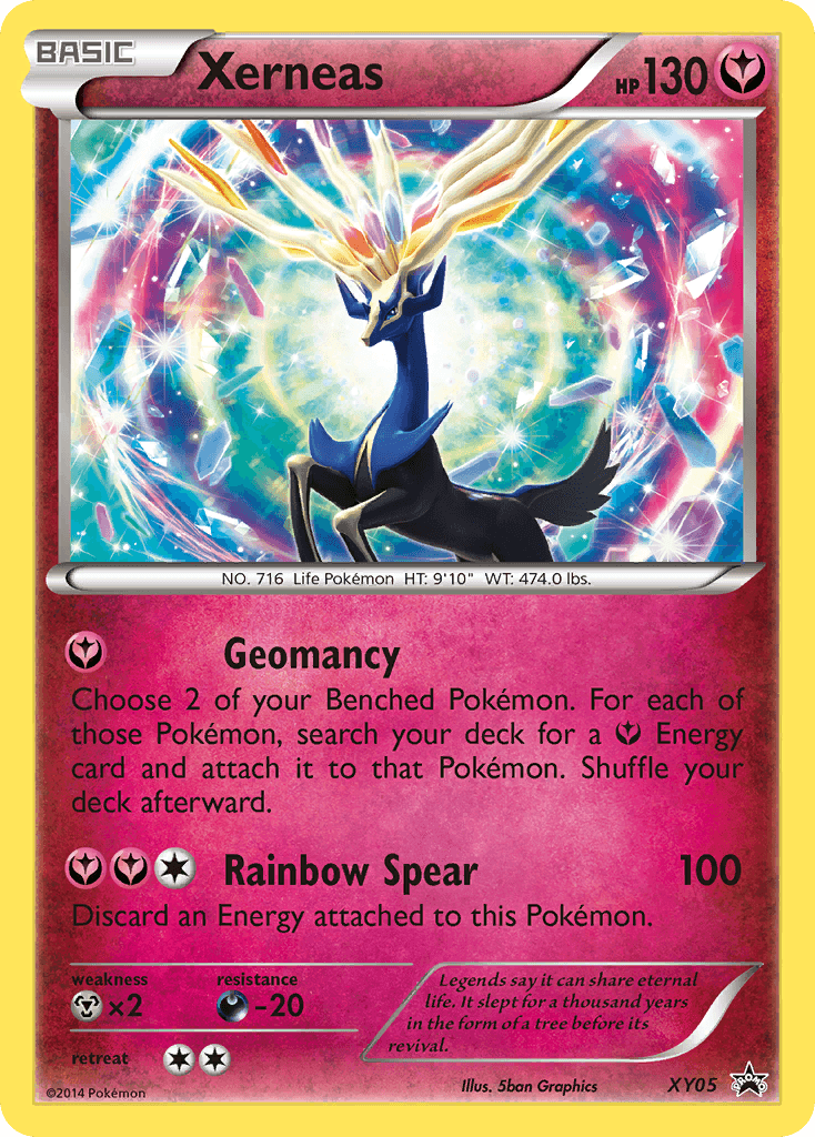 Xerneas: XY Black Star Promos