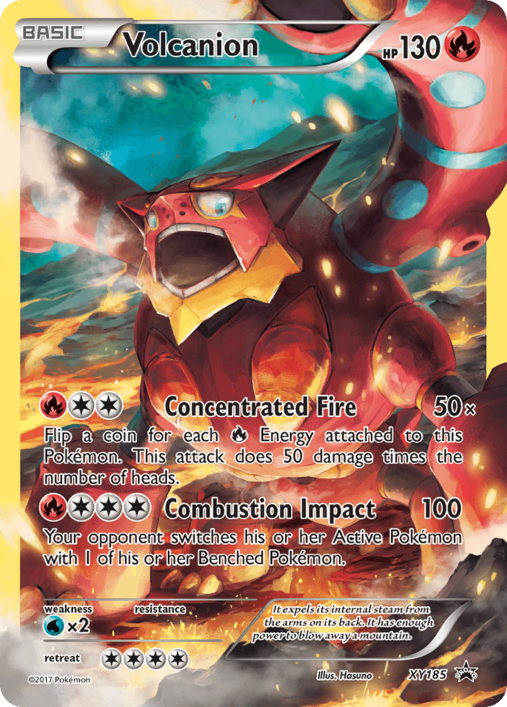 Volcanion: XY Black Star Promos