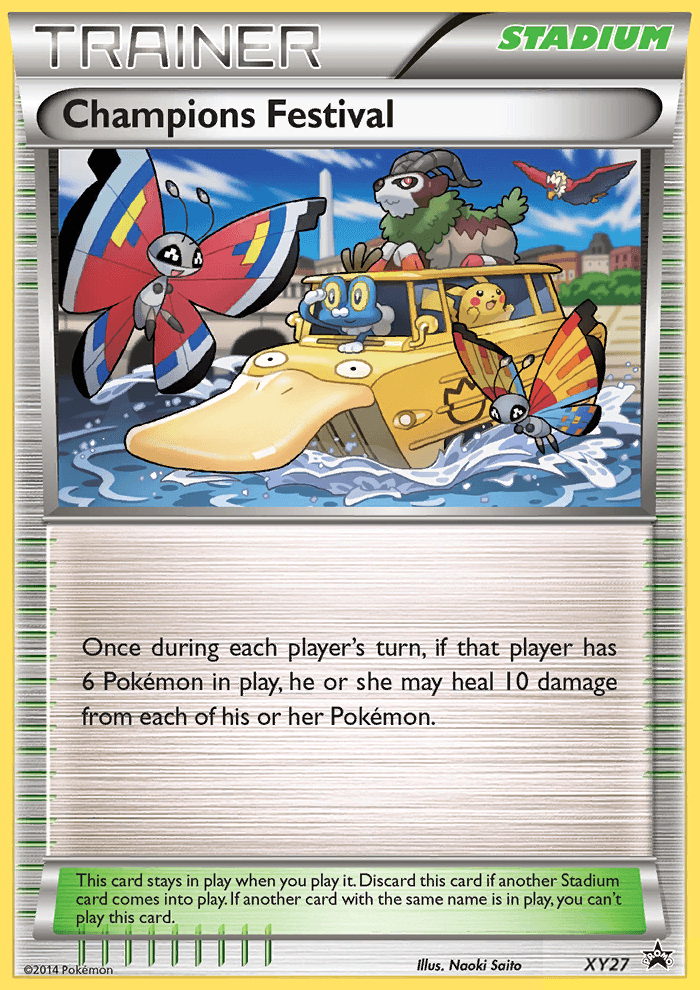 Champions Festival: XY Black Star Promos