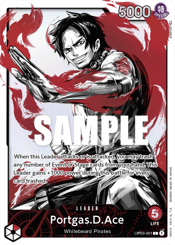 Portgas.D.Ace (Alternate Art): Pillars of Strength