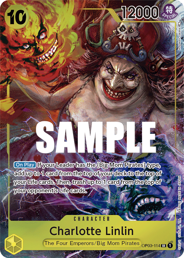 Charlotte Linlin (114) (Alternate Art): Pillars of Strength