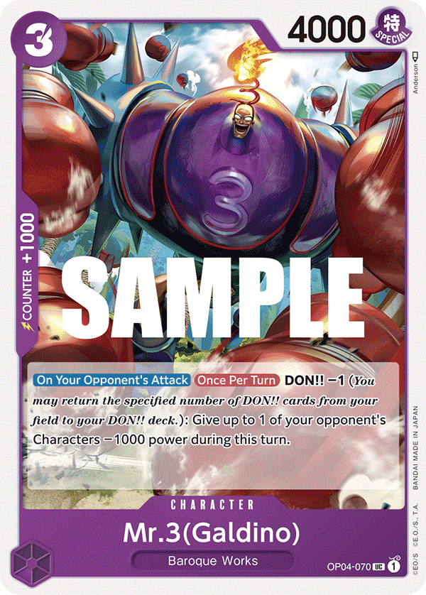 Mr.3 (Galdino): Kingdoms of Intrigue