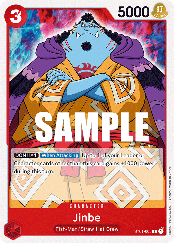 Jinbe: Starter Deck 1: Straw Hat Crew