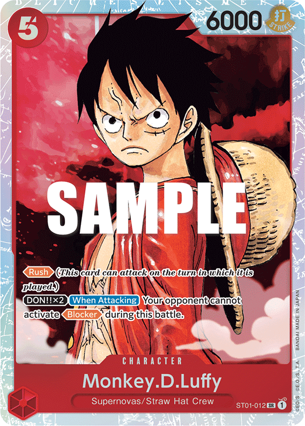 Monkey.D.Luffy (012): Starter Deck 1: Straw Hat Crew