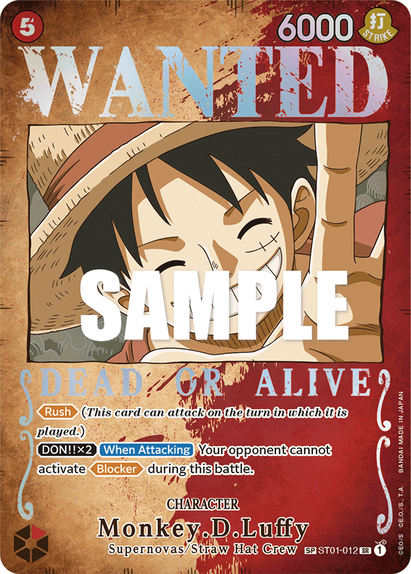 Monkey.D.Luffy (Wanted Poster): Pillars of Strength