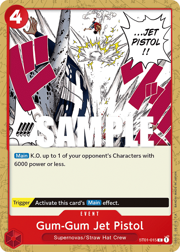 Gum-Gum Jet Pistol: Starter Deck 1: Straw Hat Crew