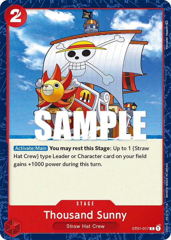 Thousand Sunny: Starter Deck 1: Straw Hat Crew