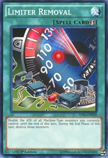 Limiter Removal: Structure Deck: Seto Kaiba