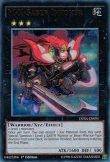 M-X-Saber Invoker: Duelist Saga