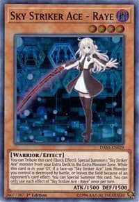 Sky Striker Ace - Raye: Dark Saviors