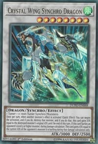 Crystal Wing Synchro Dragon: Duel Power
