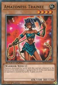 Amazoness Trainee: Speed Duel: Attack from the Deep