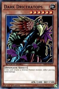 Dark Driceratops: Speed Duel Decks: Ultimate Predators
