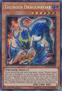 Thunder Dragonroar: 2019 Gold Sarcophagus Tin Mega Pack