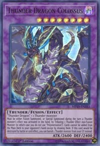 Thunder Dragon Colossus: 2019 Gold Sarcophagus Tin Mega Pack