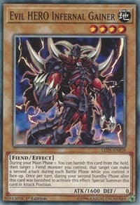 Evil HERO Infernal Gainer: Legendary Duelists: Immortal Destiny