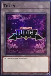 Official Judge Token: TKN4-EN035: Judge Promotional Cards