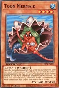 Toon Mermaid: Speed Duel Decks: Match of the Millennium