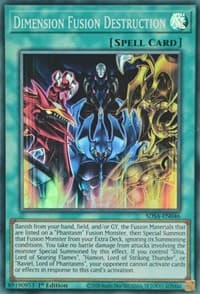 Dimension Fusion Destruction: Structure Deck: Sacred Beasts