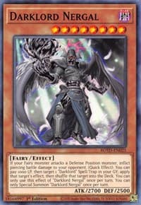 Darklord Nergal: Rise of the Duelist