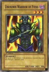Unknown Warrior of Fiend: Starter Deck: Kaiba