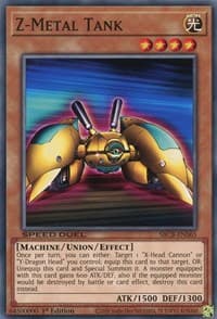 Z-Metal Tank: Speed Duel: Battle City Box