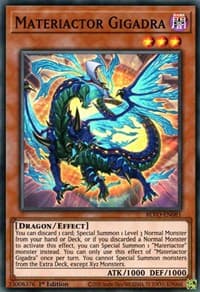 Materiactor Gigadra: Blazing Vortex