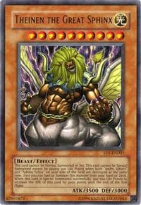 Theinen the Great Sphinx: Yu-Gi-Oh! Movie Exclusive Pack