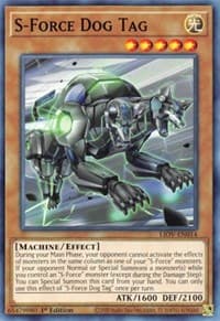 S-Force Dog Tag: Lightning Overdrive