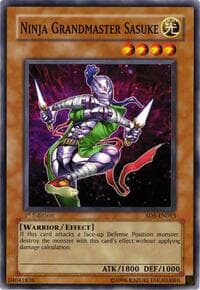Ninja Grandmaster Sasuke: Structure Deck: Warrior's Triumph