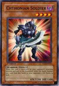 Chthonian Soldier: Elemental Energy