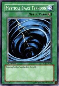 Mystical Space Typhoon: Structure Deck: Spellcaster's Judgment
