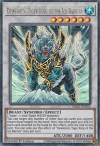 Dewloren, Tiger King of the Ice Barrier (Duel Terminal): Hidden Arsenal: Chapter 1