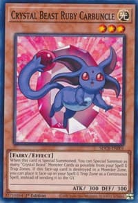 Crystal Beast Ruby Carbuncle: Structure Deck: Legend of the Crystal Beasts