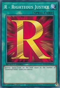 R - Righteous Justice: Speed Duel GX: Midterm Paradox
