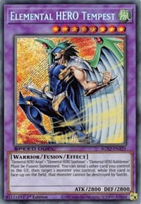 Elemental HERO Tempest (Secret Rare): Speed Duel GX: Midterm Paradox