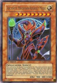 Arcanite Magician/Assault Mode: Crimson Crisis
