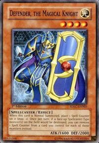Defender, The Magical Knight: Structure Deck: Spellcaster's Command