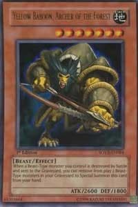 Yellow Baboon, Archer of the Forest: Stardust Overdrive