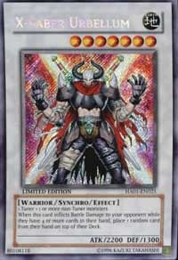 X-Saber Urbellum: Hidden Arsenal