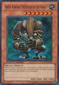 Green Baboon, Defender of the Forest: 2010 Collectors Tins