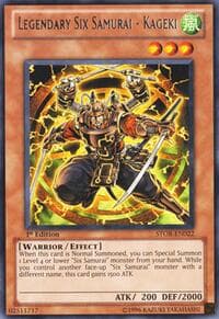 Legendary Six Samurai - Kageki: Storm of Ragnarok