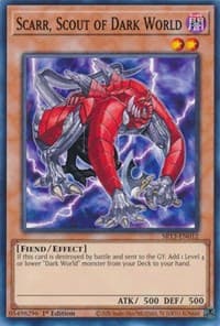 Scarr, Scout of Dark World: Structure Deck: Dark World