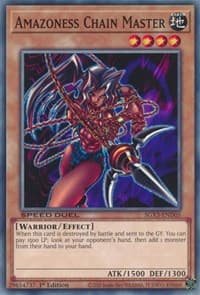 Amazoness Chain Master: Speed Duel GX: Duelists of Shadows