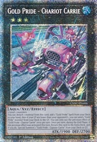 Gold Pride - Chariot Carrie (Starlight Rare): Cyberstorm Access