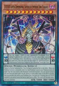 D/D/D/D Super-Dimensional Sovereign Emperor Zero Paradox: Battles of Legend: Monstrous Revenge